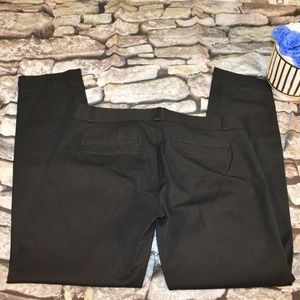 Banana Republic Black Sloan Fit Work Pants Size 10